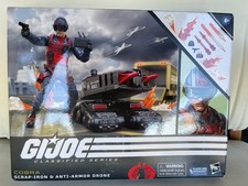 GI Joe Classified Series Cobra Scrap Iron Anti Armor Drone Figure Set  74 New