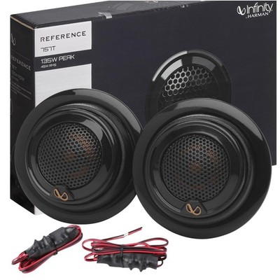 NEW Infinity Reference 757T 3/4'' 19mm 135W Peak Tweeter Component Speaker PAIR