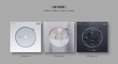 PARK JIHOON WANNA ONE 2nd Mini Album [360] 180 Degrees Ver CD+P