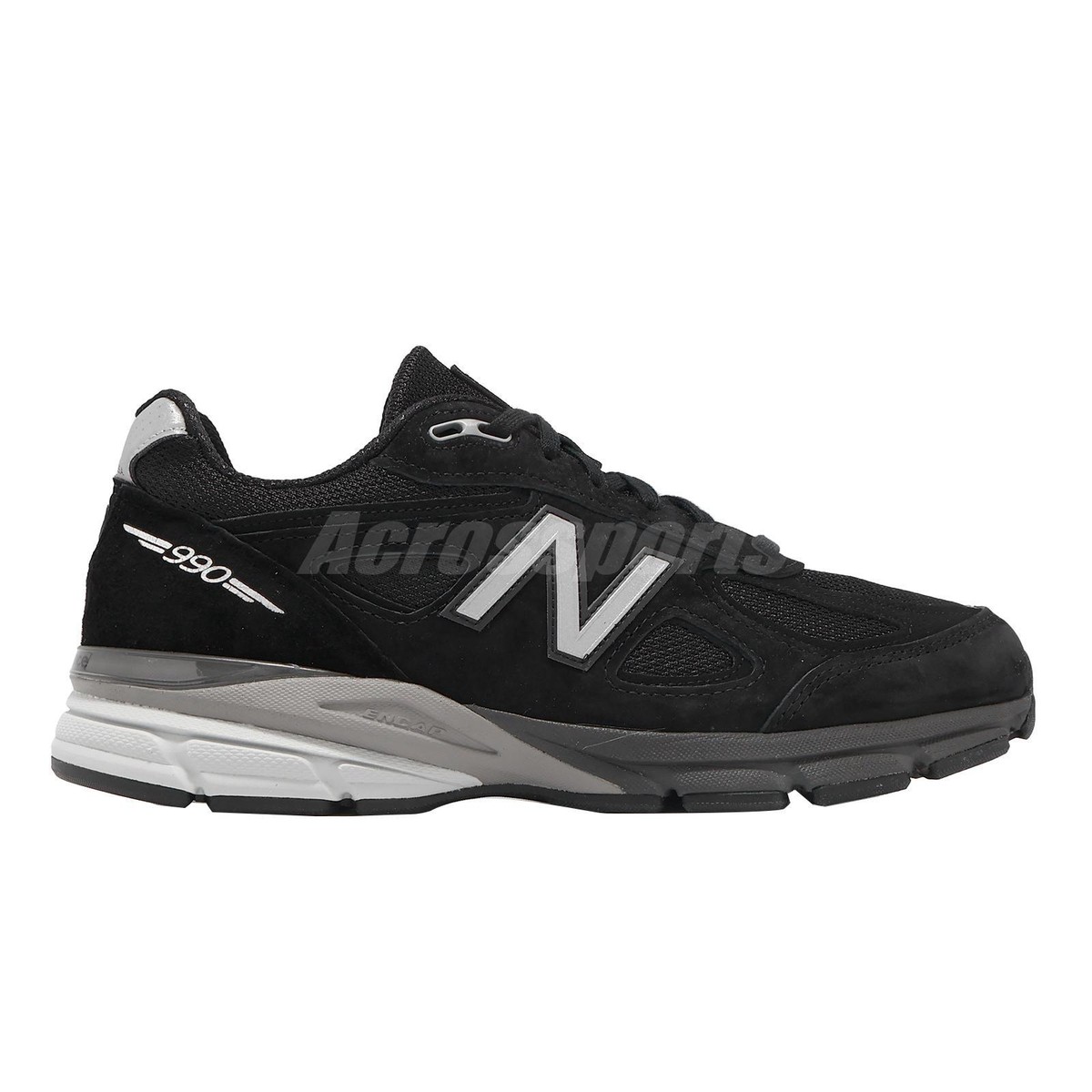 New Balance 990 V4 NB Made in USA Black Grey Men Unisex