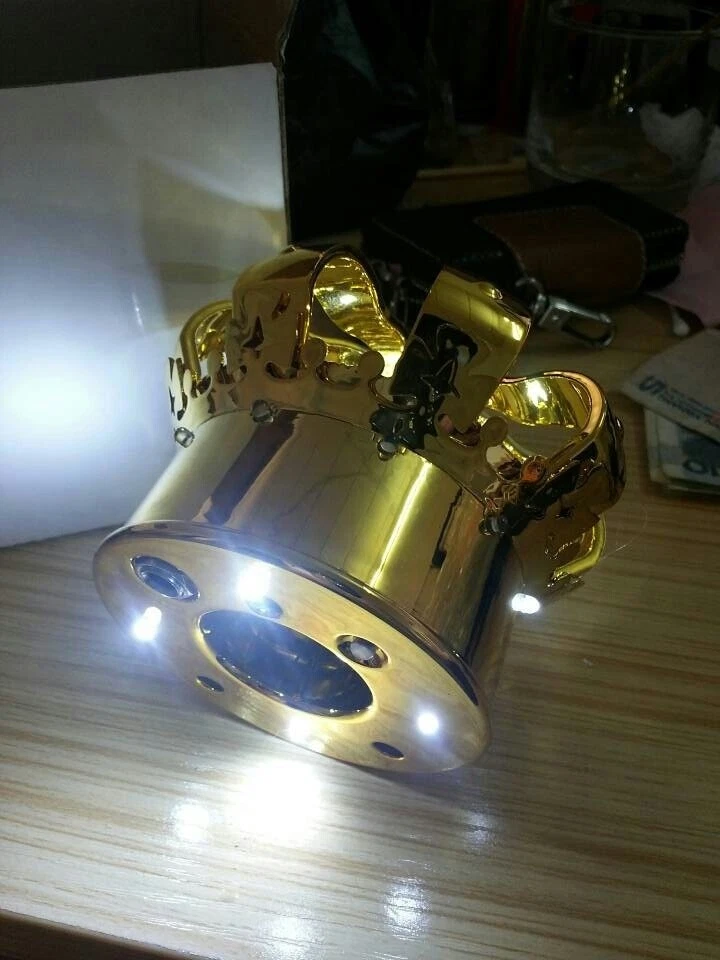 BRIPAS LED CORONAS LED CORONA LED CHAMPÁN ILUMINAR CORONAS BOTELLA SPARKELRS Foto 4 de 4