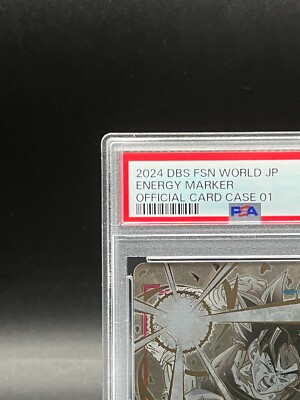 PSA 10 Energy Marker E01-01 Gold Goku Dragon Ball Super PSA 10 Energy Marker E01-01 Gold Goku Dragon Ball Super