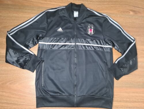 Adidas Beşiktaş JK FC Anthem Presentation Jacket Size L - Turkey - FREE POST - Picture 1 of 8