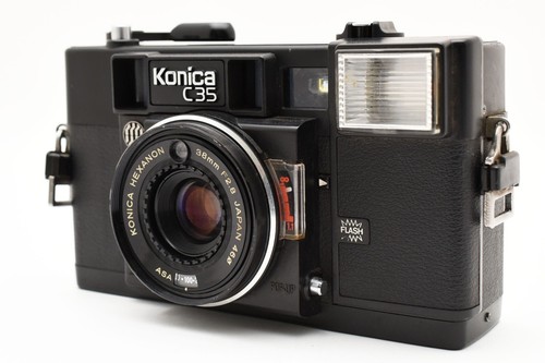 "Near Mint" Konica C35 AF analoge Kompaktkamera 35 mm 38 mm F/2.8 Objektiv #1115 e