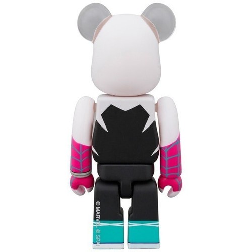 BE@RBRICK SPIDER-MAN(Miles Morales)& SPIDER-GWEN 2PCS SET MEDICOM TOY New Japan - Picture 8 of 9
