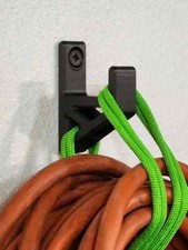 Garden Hose Hook Wall Mount Garage Shed Storage Organiser