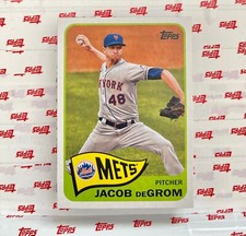 JACOB DEGROM - 2021 Topps Series 2 - 1965 Redux Card #T65-32 - NEW YORK METS