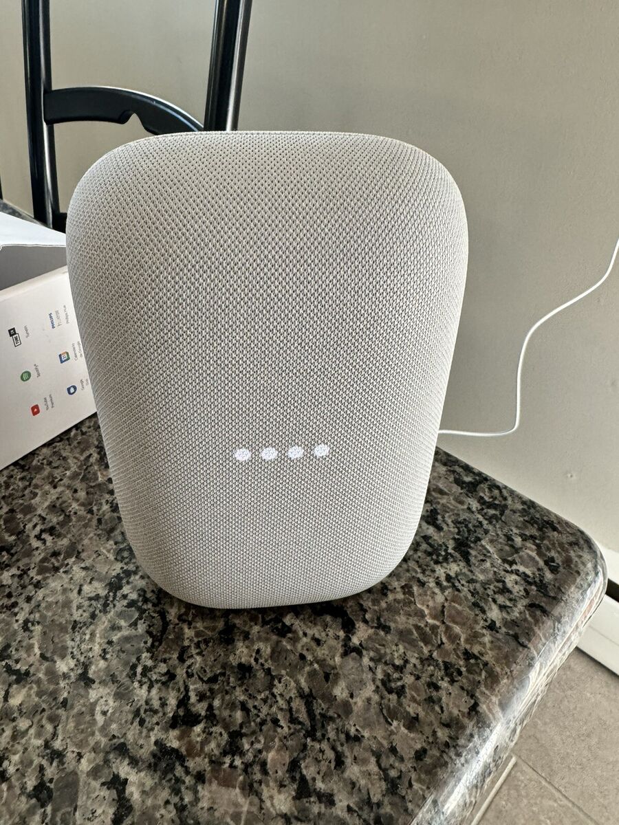 GOOGLE Nest Audio Bluetooth Speaker-GA01420-MX Spanish GOOGLE Nest Audio Bluetooth Speaker-GA01420-MX Spanish