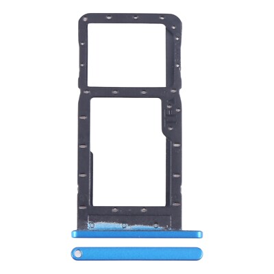 Carrello Porta SIM Per Alcatel 1SE 2020 - Supporto Per Scheda SIM E MicroSD, Colore Nero/Grigio - Foto 9