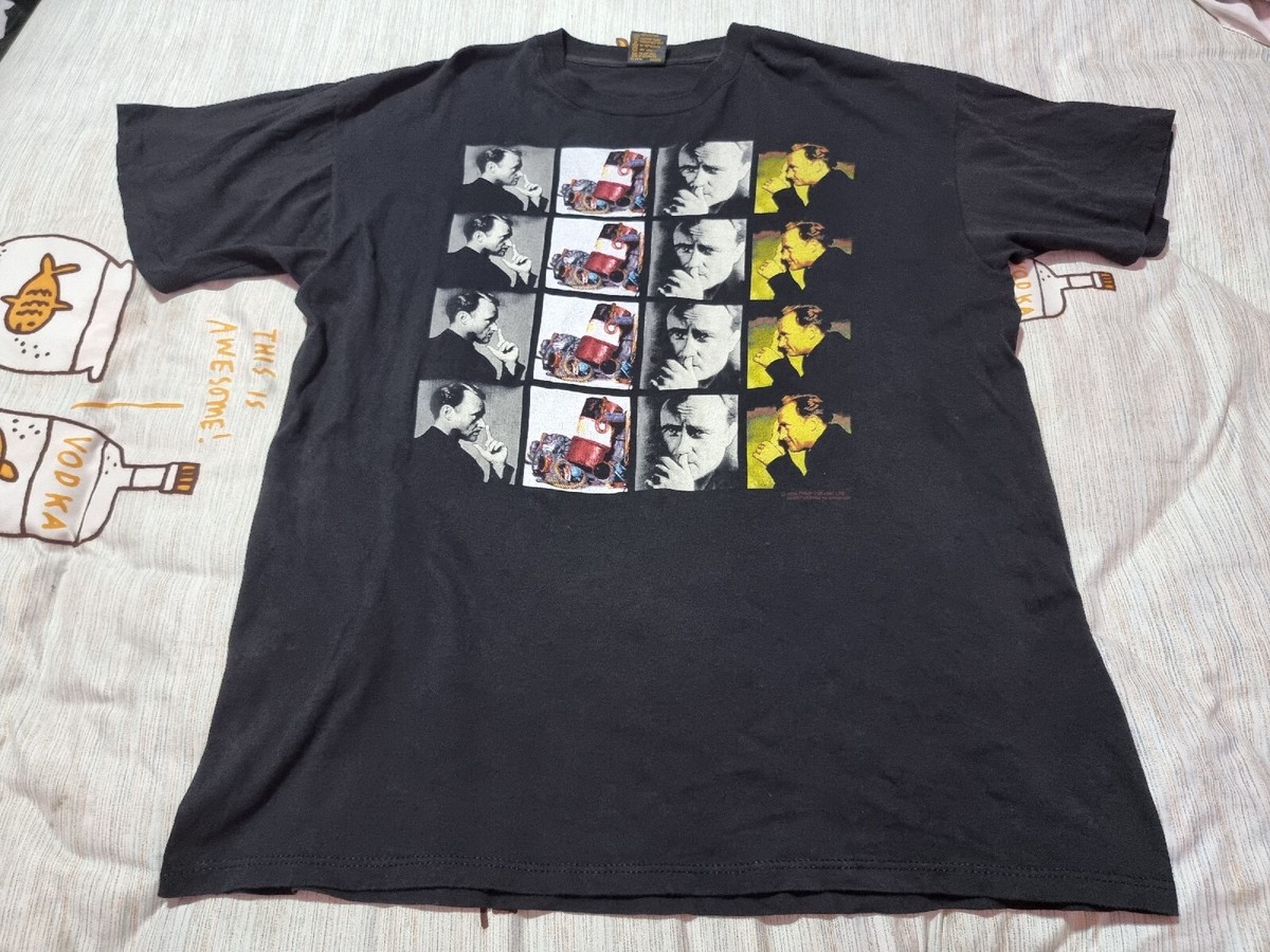 rare Vintage Phil Collins 1994 Concert Tour T-Shirt Art size XL 24 