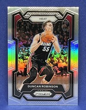 2023-24 Panini Prizm Duncan Robinson Silver Prizm #208 Miami Heat