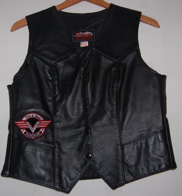 hillside leather vest
