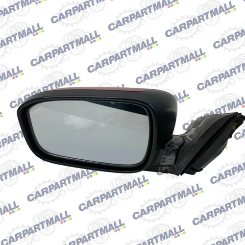 2003-2007 Honda Accord Coupe Front Left Driver Side View Door Power Mirror Red
