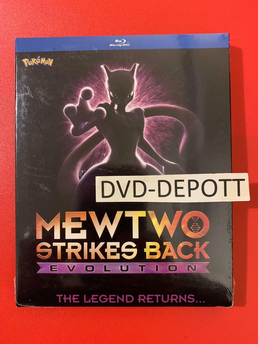 Pokemon the Movie Mewtwo Strikes Back Evolution Blu-ray