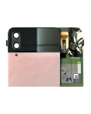 Outer OLED Assembly For Samsung Galaxy Z Flip 4 5G (Service Pack) (Pink Gold)