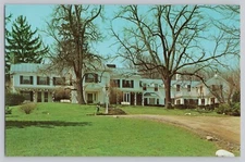 Malabar Farm "The Big House" Chrome Postcard Mansfield Ohio