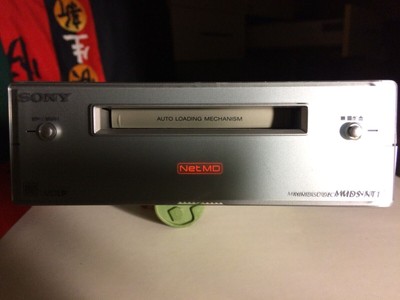 Sony MDS-NT1 MiniDisc Deck Net-MD PC Minidisk Rare Japanese