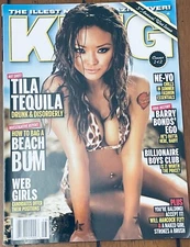 HIP HOP BIKINI/SWIMSUIT MAGAZINE KING JULY/AUGUST 2008 TILA TEQUILA NO LABEL NM