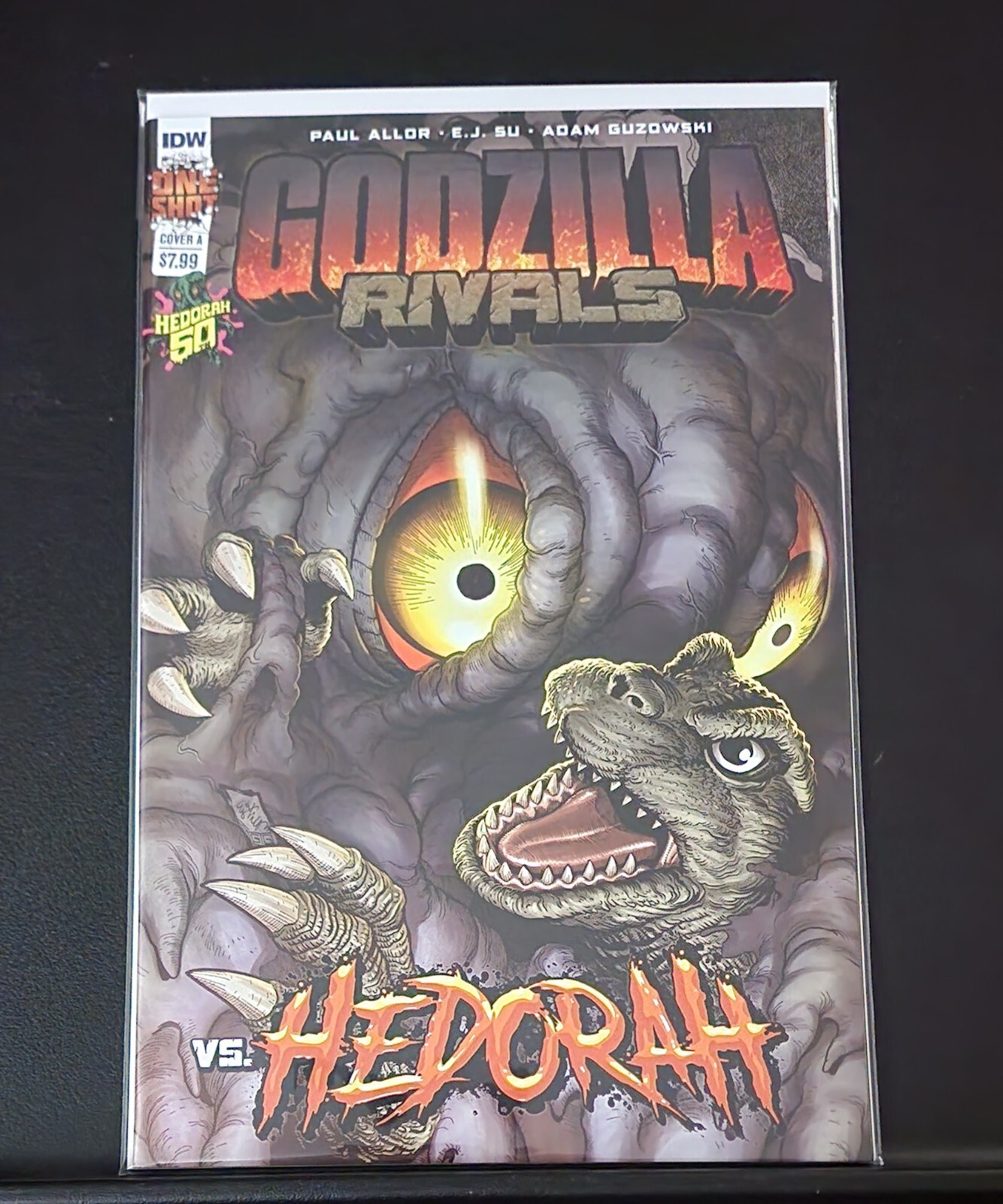 Godzilla Rivals Comic Books IDW Comics Godzilla Rivals Vs Hedorah #1 June 2021 EJ Su Art | eBay