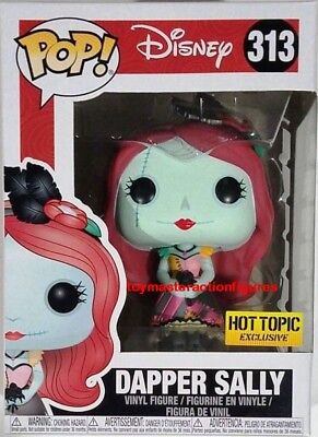 FUNKO POP DISNEY NIGHTMARE DAPPER SALLY #313 Hot Topic FIGURE In Stock | eBay
