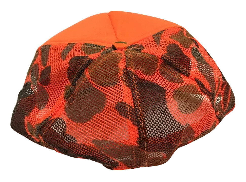 Robison Construction Trucker Hat Hunter Orange Ca… - image 6