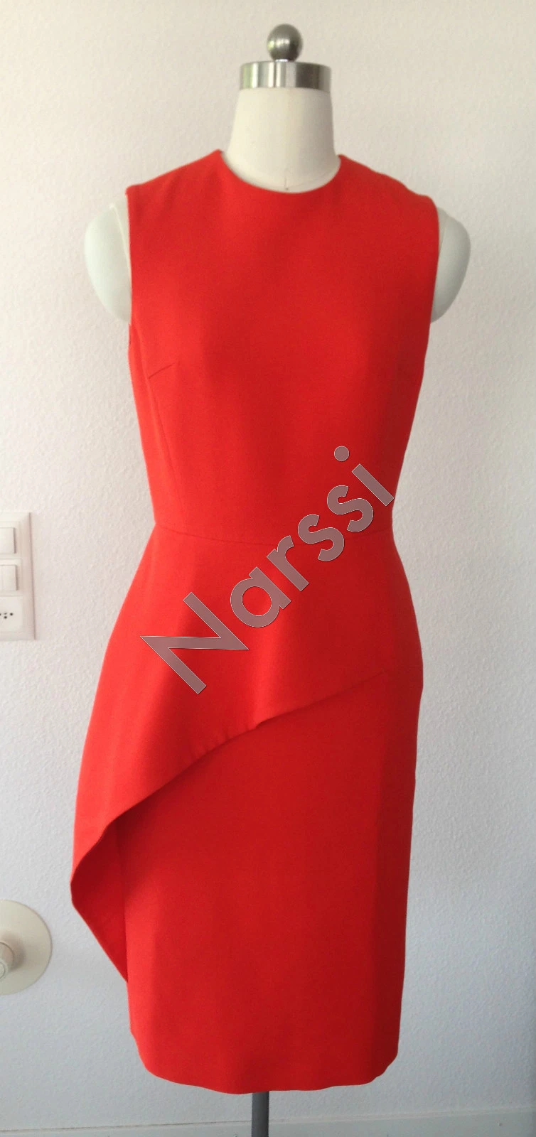 Elegante abito arancione chic Christian Dior taglia 36!