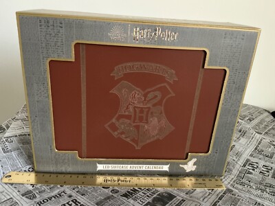 harry potter light up hogwarts schloss koffer adventskalender