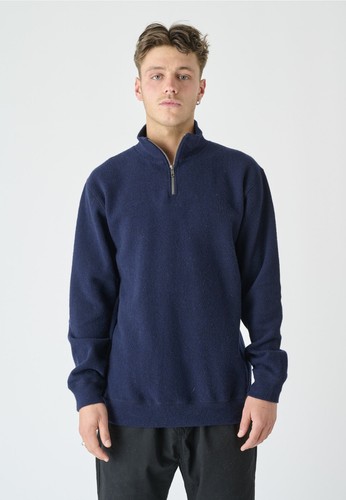 Cleptomanicx Trainer "Noitch" Pullover 1/4 Reißverschluss Sweater Troyer Jersey - Picture 24 of 34