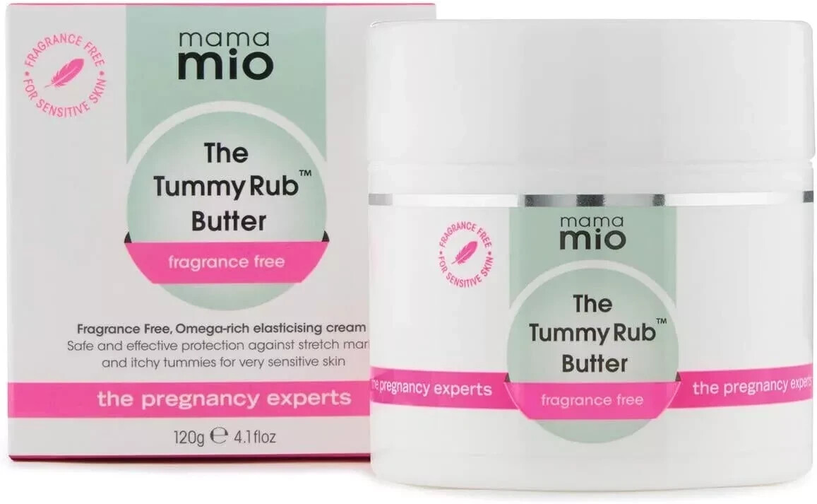 Mama Mio - The Tummy Rub Butter (Fragrance Free) 120ml - Brand New in Box