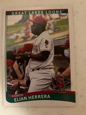 Elian Herrera Card 2021 Great Lakes Loons Team Card
