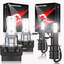 For Kia Forte Koup 2010-2013 LED Headlights Hi/Low+ Fog Light Bulb H1+H11B White