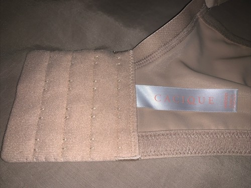 Sujetador Cacique Simply sin cables forrado desnudo inalámbrico 44 DDD - Imagen 3 de 4