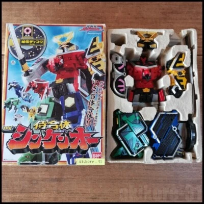 Power Rangers Samurai Sentai Shinkenger SamuraiGattai DX Shinken Oh BANDAI - Image 1 of 2