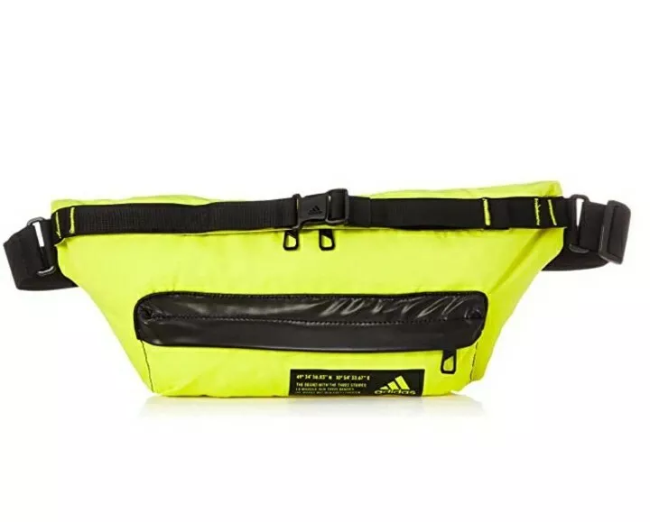 Adidas Waistbag Mens Womens W ID Large Waistpack Running Yellow