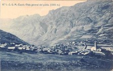CPA ESPAGNE ESPOT VISTA GENERAL DEL POBLE