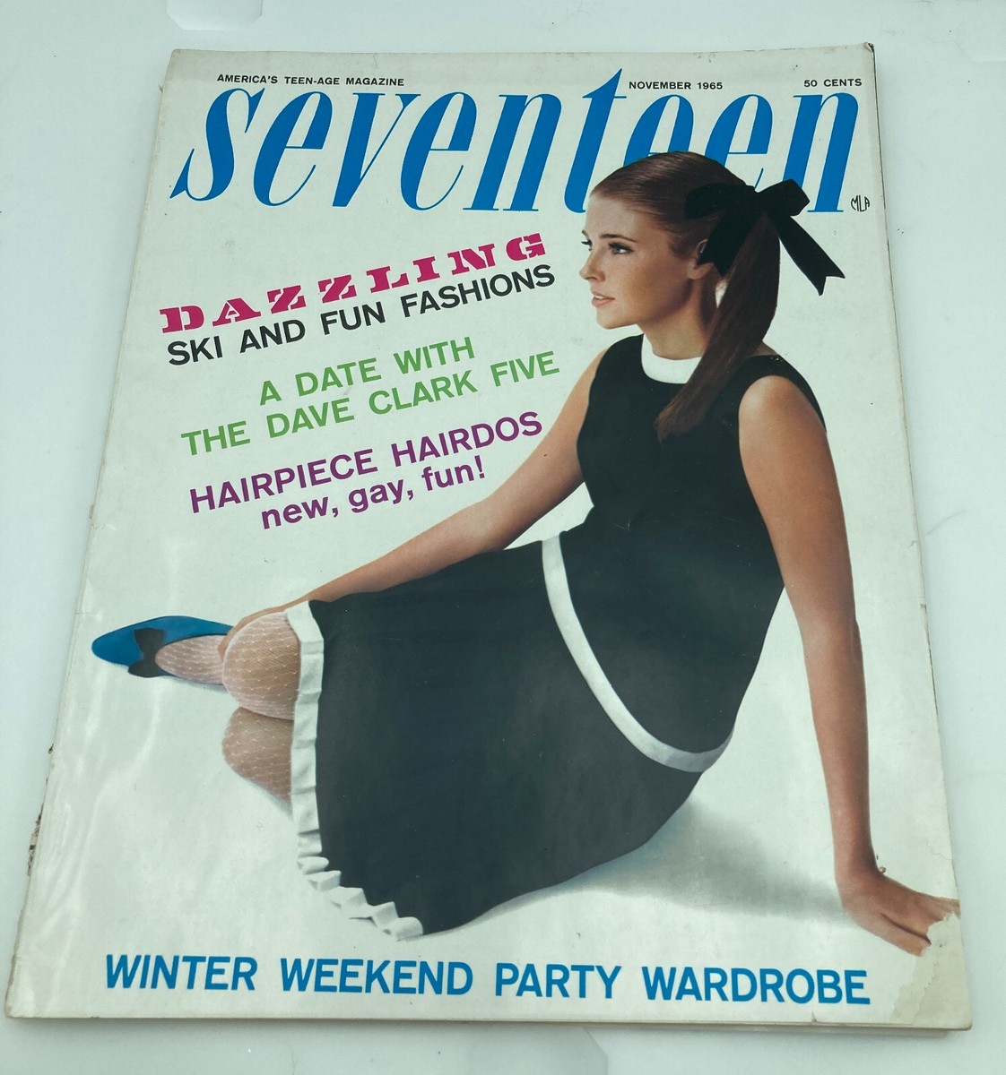 Seventeen Mag Nov 1965, Dave Clark Five, Hairdos, Perfume Mart