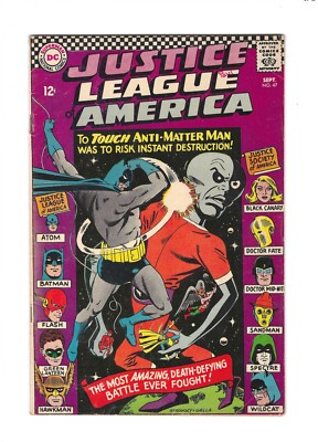 Justice League of America #47: Dry Cleaned: Pressed: Bagged: Boarded! FN-VF 7.0