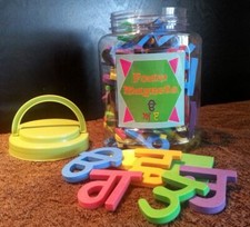 Punjabi and Hindi alphabet fridge magnets by Mittro Playtime