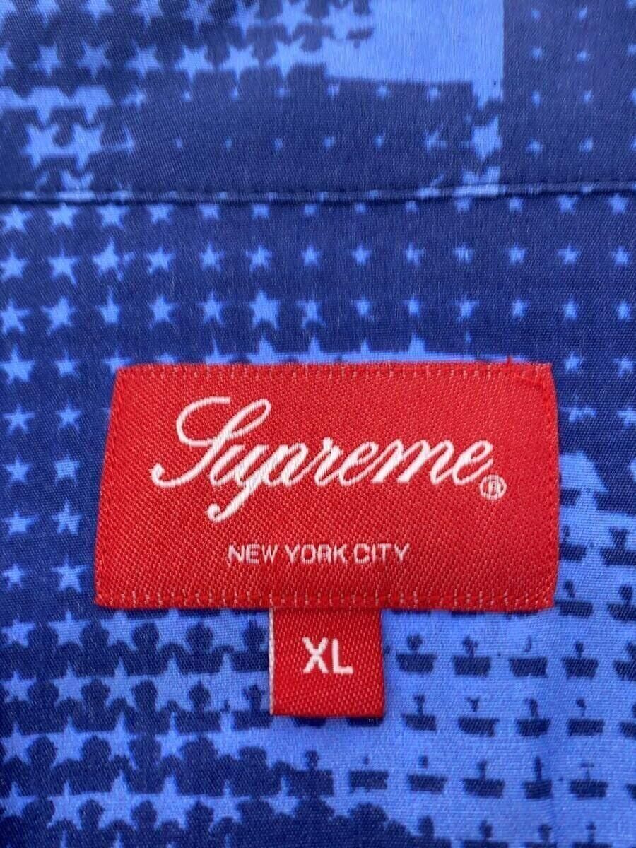 SUPREME 22SS lil Kim S/S Rayon shirt short sleeve blue New SUPREME 22SS lil Kim S/S Rayon shirt short sleeve blue New