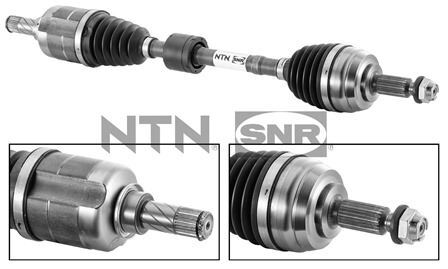Cardan avant gauche pour Dacia Duster 1.5 dCi et 1.6 16V