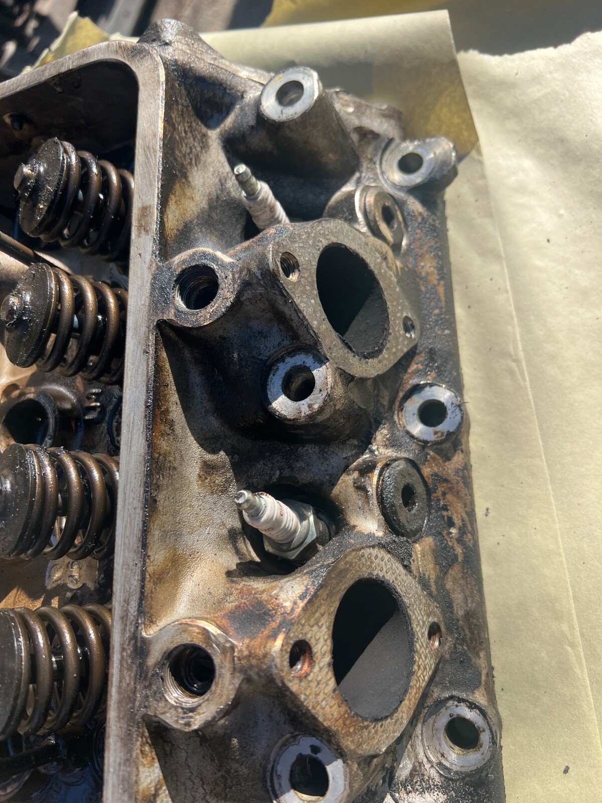 81-89 Rolls Royce Bentley Silver Spirit Spur right cylinder head 60k miles