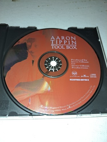 CD Aaron Tippin: Tool Box (1995 BMG) Country - Bild 3 von 4