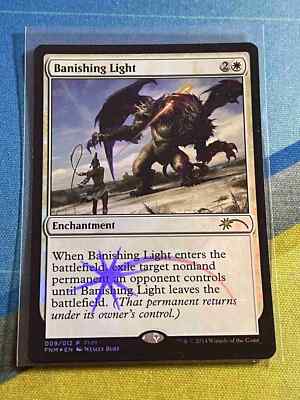 Magic the Gathering MTG FNM Promo BANISHING LIGHT Foil