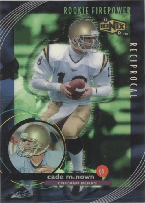 1999 UD Ionix Cade McNown #R69 - 1 of 2