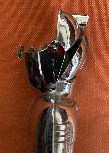 Vintage 1950s Chrome Hamilton Medieval Knight by Eric Wedermeyer Inc, - Picture 4 of 13