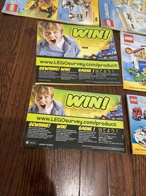 LOT of 9 LEGO CREATOR Booklets INSTRUCTION Manuals ONLY- 31009 31010 31025