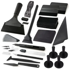Gomake Vinyl Wrap Tool Kit for Car Window Tint Installation with Magnet Holde...