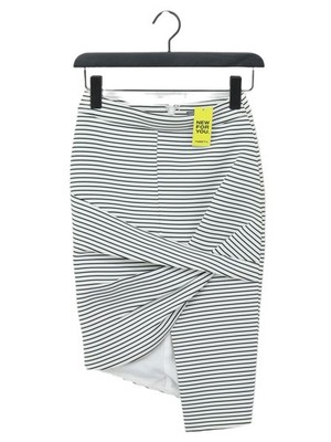 Sheike Damen Midirock UK 6 mehrfarbig gestreift 100 % andere Midi gerade & Bleistift