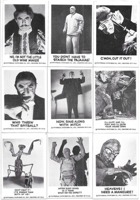 Son of Spook Theatre Stories 2nd Series Trading Cards Leaf 1961 YOU CHOOSE CARD