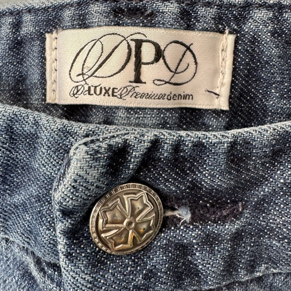 Джинсы Express DPD Deluxe Premium из денима с заниженной талией Женские 28 - Изображение 2 из 4